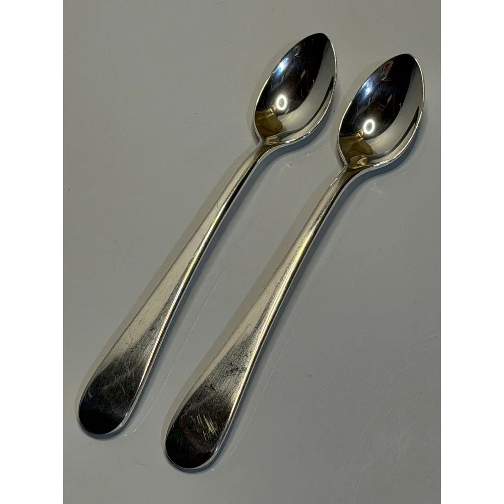 VTG Stainless Coffee Spoons‎ Silverware Set of 2 Flatware Replacement 4.5